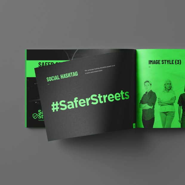 Safer Streets Warrington brand guidelines